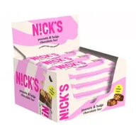 Batoniki - Nicks Baton w mlecznej czekoladzie Peanut nFudge Zgrzewka 15 x 40 g - miniaturka - grafika 1