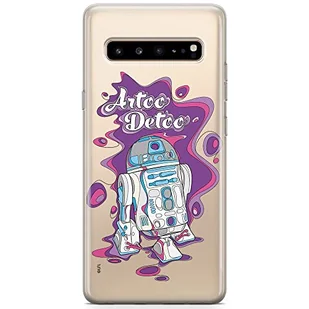 ERT GROUP etui na telefon Samsung S10 5G, case oryginalny i oficjalnie licencjonowany przez Star Wars, wzór R2D2 002, optymalnie dopasowane, plecki z TPU częściowo przeźroczyste - Etui i futerały do telefonów - miniaturka - grafika 1
