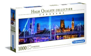 Clementoni Puzzle 1000 elementów Panorama High Quality Collection - Londyn - Puzzle - miniaturka - grafika 1