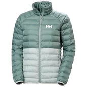Kurtki damskie - Helly Hansen Damska kurtka izolacyjna Banff, 462 zielona mgła/kaktus, L - miniaturka - grafika 1