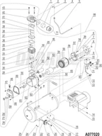Narzędzia warsztatowe - Dedra Zespół napędowy kpl - miniaturka - grafika 1
