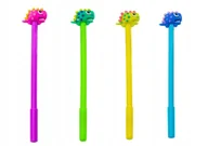 Przybory szkolne - Długopis Z Dinozaurem Zatyczka Czarny Wkład Mix Fioletowy Zielony 0.5mm - miniaturka - grafika 1