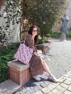 Torba na plażę w wiśnie - Torebki damskie Torba na plażę w wiśnie - Torebki damskie - miniaturka - grafika 1