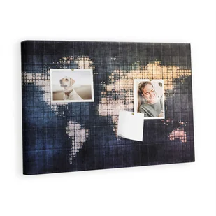 Planer, Organizer na ścianę Tulup 60x40 ze wzorem - Planery - miniaturka - grafika 1