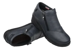 Botki AXEL Comfort 1774 Marine Gold H na 2-zamki Kosela Medic 9774 - Botki damskie - miniaturka - grafika 4