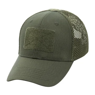 Czapka z daszkiem M-Tac Mesh Flex Rip-Stop z Velcro, Army Olive (40570062) - Odzież taktyczna i umundurowanie - miniaturka - grafika 1