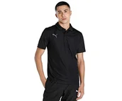 Koszulki męskie - Puma Męska koszulka polo Teamliga Sideline Black White M 657257 - miniaturka - grafika 1