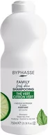 Szampony do włosów - Byphasse Family Fresh Delice szampon z limonką i zieloną herbatą do włosów normalnych i przetłuszczających się 750 ml (8436097095452) - miniaturka - grafika 1
