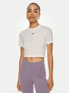 Koszulki i topy damskie - Nike T-Shirt FB2873 Biały Regular Fit - miniaturka - grafika 1