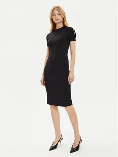 Calvin Klein Sukienka codzienna K20K207233 Czarny Slim Fit - Sukienki - miniaturka - grafika 1