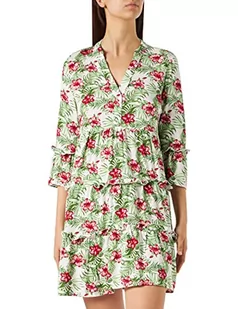 VERO MODA Sukienka damska, Snow White/Aop:fia, M - Sukienki - miniaturka - grafika 1