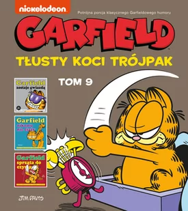 Tłusty koci trójpak. Garfield. Tom 9 - Komiksy dla młodzieży - miniaturka - grafika 1