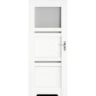 Drzwi wewnętrzne - Skrzydło drzwiowe Dalia biały podcięcie 90P - miniaturka - grafika 1