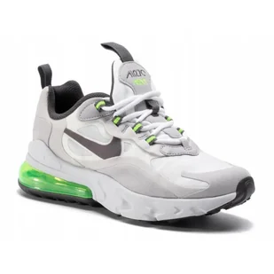 Buty na trening na co dzień damskie NIKE AIR MAX 270 REACT (GS) dla aktywnych - Buty dla dziewczynek - miniaturka - grafika 1
