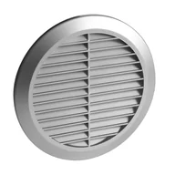 Kratki wentylacyjne - Osłona wentylacyjna Ø80 TUOS satyna - miniaturka - grafika 1