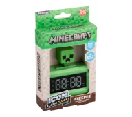 Gadżety dla graczy - Paladone ICON Alarm Clock Mini Minecraft Creeper - miniaturka - grafika 1