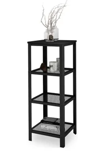 Czarny metalowy regał do salonu P7-G73 - Regały - miniaturka - grafika 1
