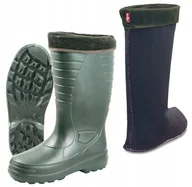 Kalosze męskie - Super Lekkie Kalosze Ocieplane Grenlander Z Wkładem Ocieplającym Lemigo 46 - miniaturka - grafika 1