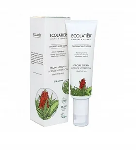 ECOLATIER Krem do twarzy intensywnie nawilżający organiczny aloes 50ml - Kremy do twarzy - miniaturka - grafika 1