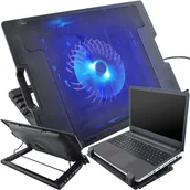 Podkładki chłodzące pod laptopa - Podkładka Podstawka Chłodząca pod Laptop do 17,3' ISO TRADE - miniaturka - grafika 1