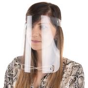 Przyłbice ochronne - Przyłbica ochronna podologiczna na twarz wielokrotnego użytku przeźroczysta 1 szt - miniaturka - grafika 1
