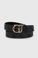 Paski - Guess pasek dwustronny NOREEN damski kolor czarny BW9152 P4330 - miniaturka - grafika 1