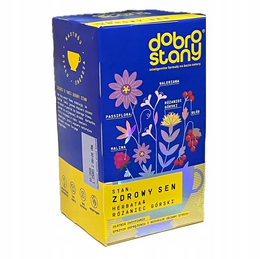 Dobrostany ZDROWY SEN Herbata & Różaniec Górski 20 Kopertek 40g