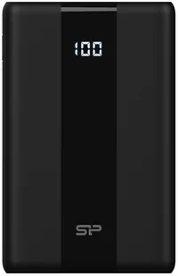 Powerbank Silicon Power QP55 10000 mAh Czarny (SP10KMAPBKQP550K) - Powerbanki - miniaturka - grafika 1
