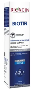 Bioxcin Aqua Szampon do włosów z biotyną i wodą termalną - Szampony do włosów - miniaturka - grafika 1