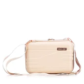 Kosmetyczki, organizery i kuferki - Kuferek Semi Line T6809-1 Écru - miniaturka - grafika 1