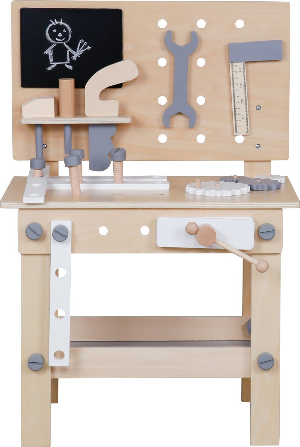 Meteor Drewniany warsztat z narzędziami Uniwersalny