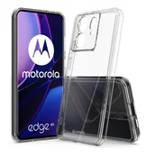 Etui i futerały do telefonów - Etui CRONG Crystal Shield Cover do Motorola Edge 40 Przezroczysty - miniaturka - grafika 1
