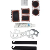 Narzędzia rowerowe - ZESTAW NAPRAWCZY DO DĘTEK ŁATKI, KLEJ I KLUCZE XQMAX - miniaturka - grafika 1