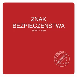 BC501 REWERS ZNAKÓW PPOŻ, FN - FOLIA SAMOPRZYLEPNA; (200X200MM) - Systemy ekspozycyjne i znaki informacyjne - miniaturka - grafika 1