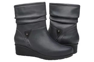 Botki AXEL Comfort 4420 Marine Gold na Haluksy ocieplane Kosela Medic 9420 - Botki damskie - miniaturka - grafika 2
