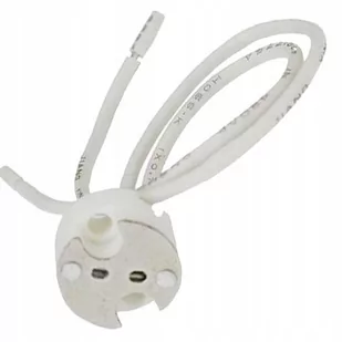 Oprawa Ceramiczna Gniazdo Przyłączeniowe do LED KOSTKA G5,3 MR16 G4 - Gniazdka elektryczne - miniaturka - grafika 1