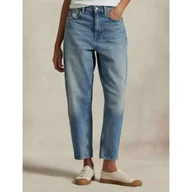 Spodnie damskie - POLO RALPH LAUREN Jeansy Tapered fit - miniaturka - grafika 1