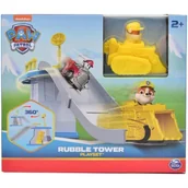 Samochody i pojazdy dla dzieci - Pojazd SPIN MASTER Psi Patrol Mini Wieża Rubble 6071183 - miniaturka - grafika 1