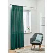 Zasłony - Zasłona z taśmą OXFORD 140 x 260 cm ciemny morski - miniaturka - grafika 1