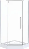 Kabiny prysznicowe - Savana Kabina prysznicowa narożna pięciokątna 90x90x205cm - miniaturka - grafika 1