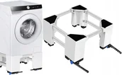 Akcesoria i części do pralek i suszarek - Niuxx Podstawa pod pralkę 63-69cm z kółkami regulowana udźwig400kg szuflada - miniaturka - grafika 1