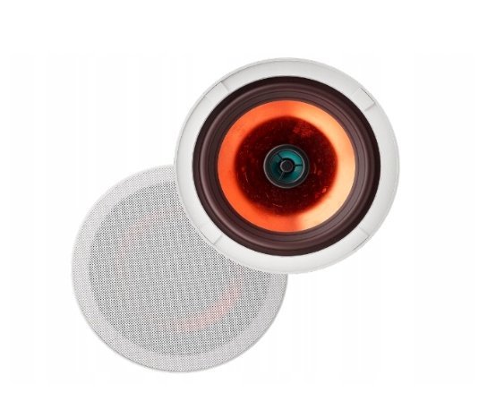 Herdio Głośniki sufitowe krystaliczny czysty dźwięk 4 szt.