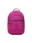 Plecaki - Kipling Basic Seoul S Plecak 35 cm przegroda na laptopa pink fuchsia KI4082-Q67 - miniaturka - grafika 1