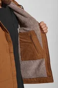 Kurtki męskie - Kurtka Carhartt Washed Duck Sherpa Lined Brown - miniaturka - grafika 1