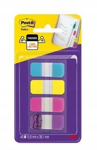 Post-it INNY Zakładki Indeksujące Do Archiwizacji 676 Aypv Pp Silne 16x38mm 4x10 Szt Mix Kolorów 104L068 - Zakładki indeksujące - miniaturka - grafika 1