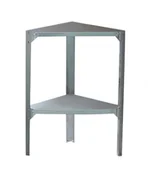 Szklarnie ogrodowe - Półka G21 narożna 42 x 42 cm, do domków ogrodowych i szklarn - miniaturka - grafika 1