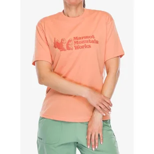 Koszulka z nadrukiem damska Marmot MMW Tee - Koszulki i topy damskie - miniaturka - grafika 1