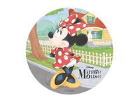 Ciasta i półprodukty do ciast - Dekoracyjny opłatek tortowy Myszka Minnie - 20 cm - 1 szt. - miniaturka - grafika 1