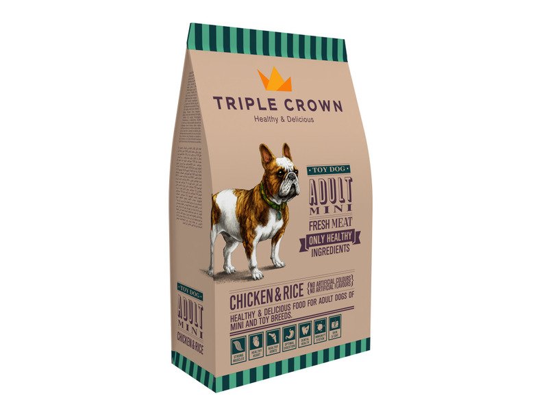 Karma dla psa TRIPLE CROWN Toy Dog 8 kg
