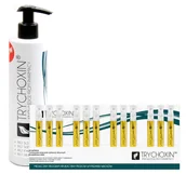 Zestawy kosmetyków damskich - Trychoxin, zestaw przeciw wypadaniu włosów, szampon + ampułki - miniaturka - grafika 1